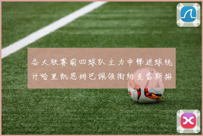 各大联赛前四球队主力中锋进球统计哈里凯恩姆巴佩领衔约克雷斯排名倒数第二